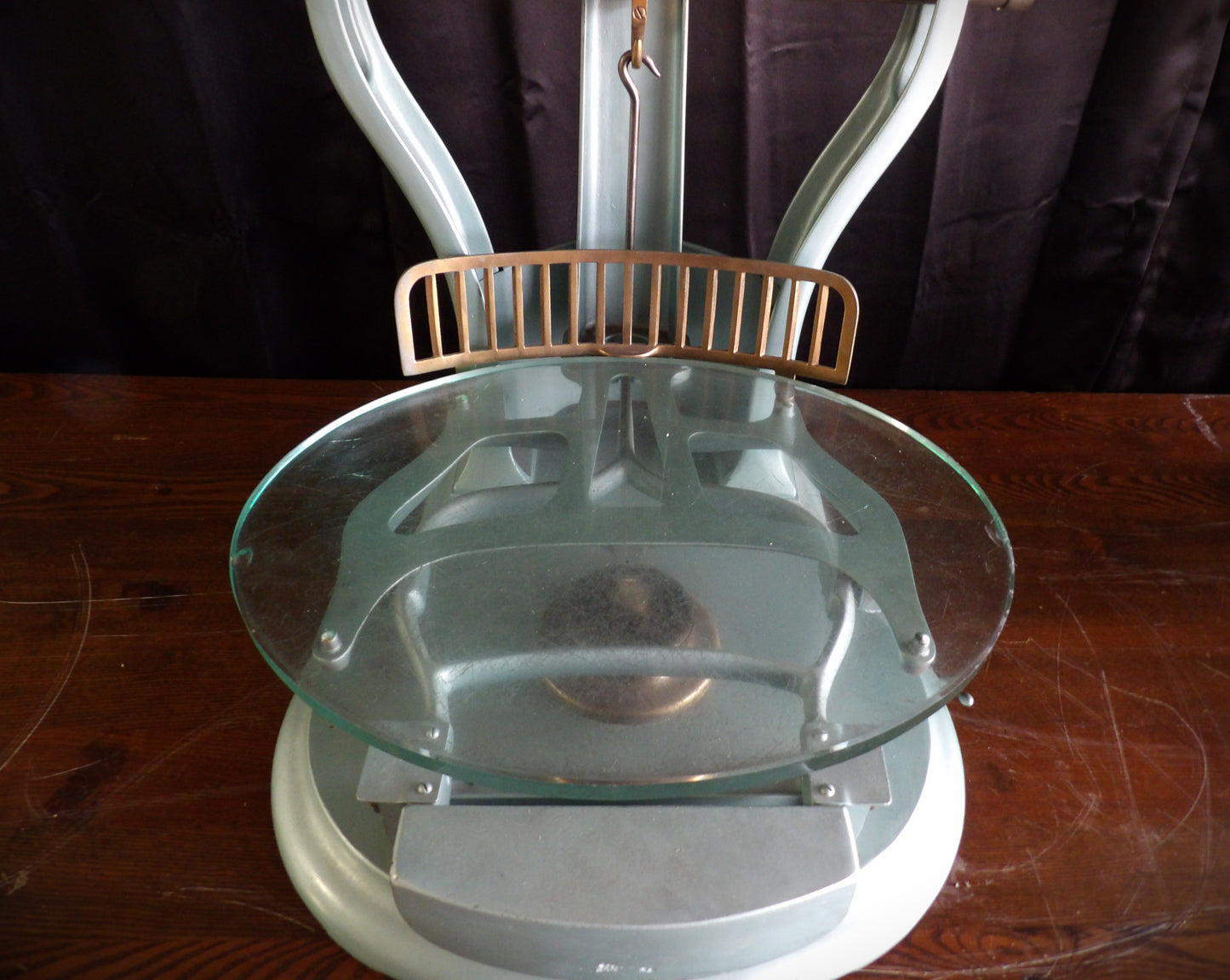 Country Store Dayton Barrel Scale Ornate General Kitchen Antique Vintage