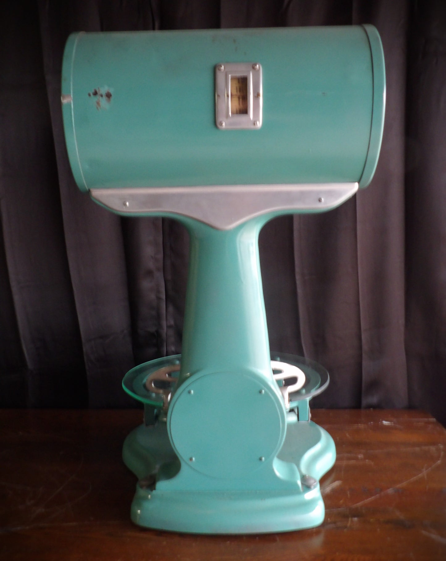 Country Store Dayton Countertop Barrel Scale Kitchen General Antique Vintage