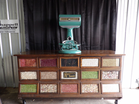 Country Store Dayton Countertop Barrel Scale Kitchen General Antique Vintage