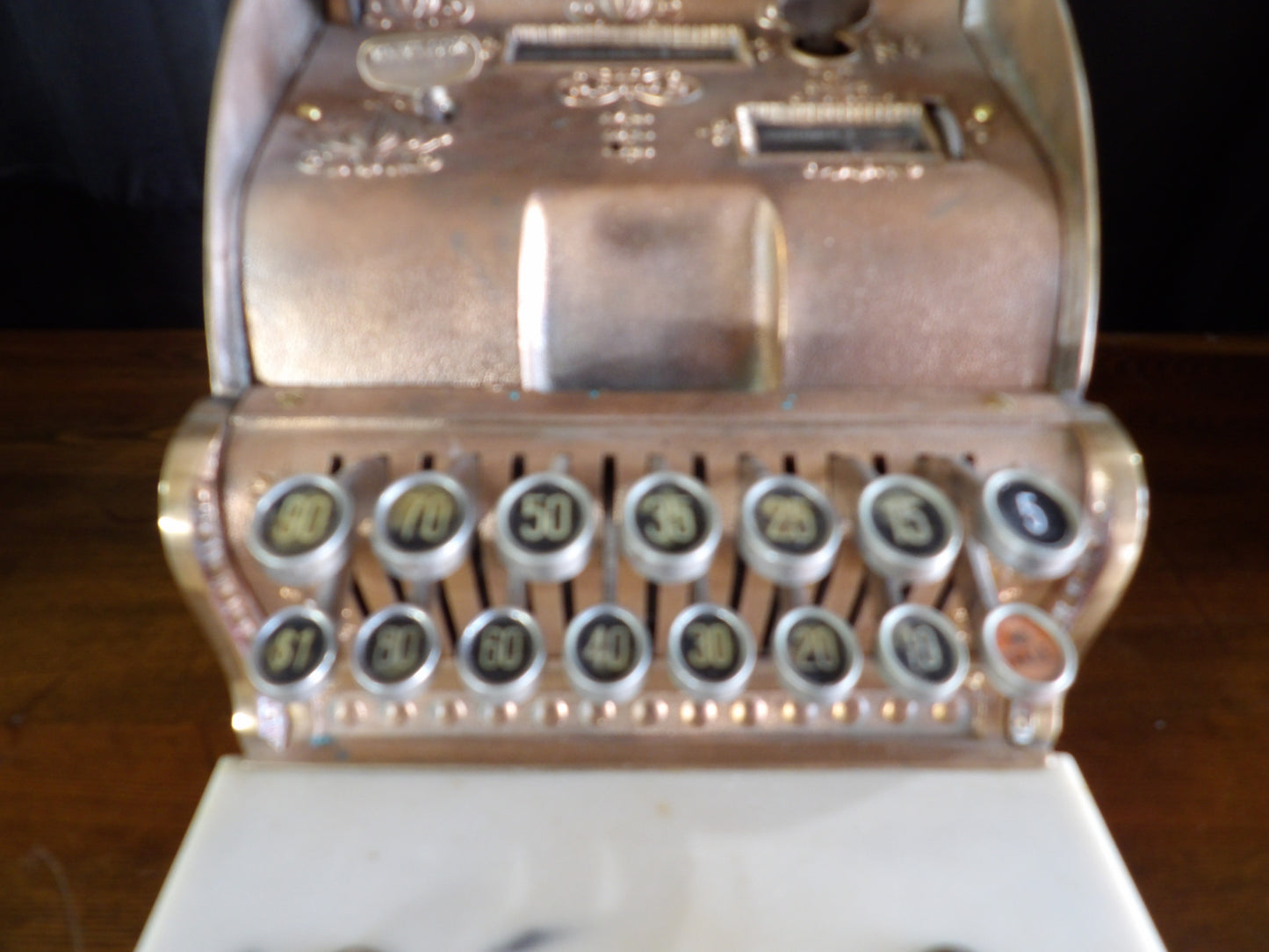 Antique National Cash Register Candy Country Store General Mercantile Ornate