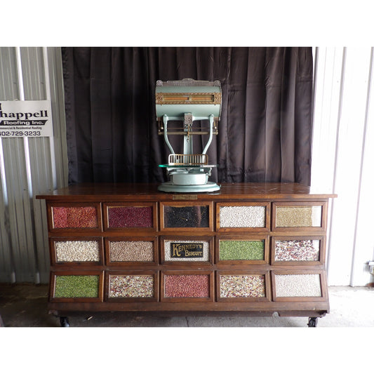 Country Store Dayton Barrel Scale Ornate General Kitchen Antique Vintage