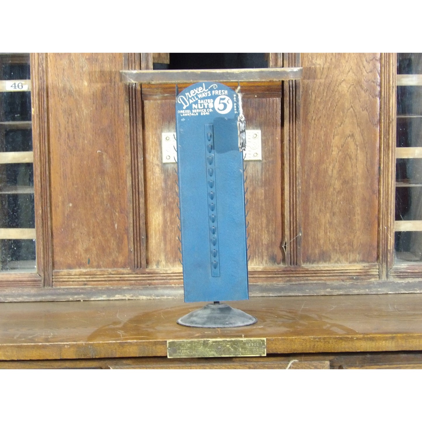 Antique Country Store Drexel Salted Nuts 5 Cent Display