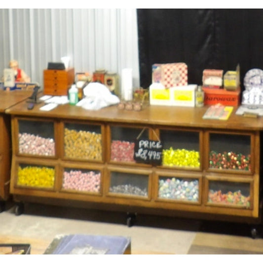 Sherer Seed Counter Cabinet Kitchen Island Country Store