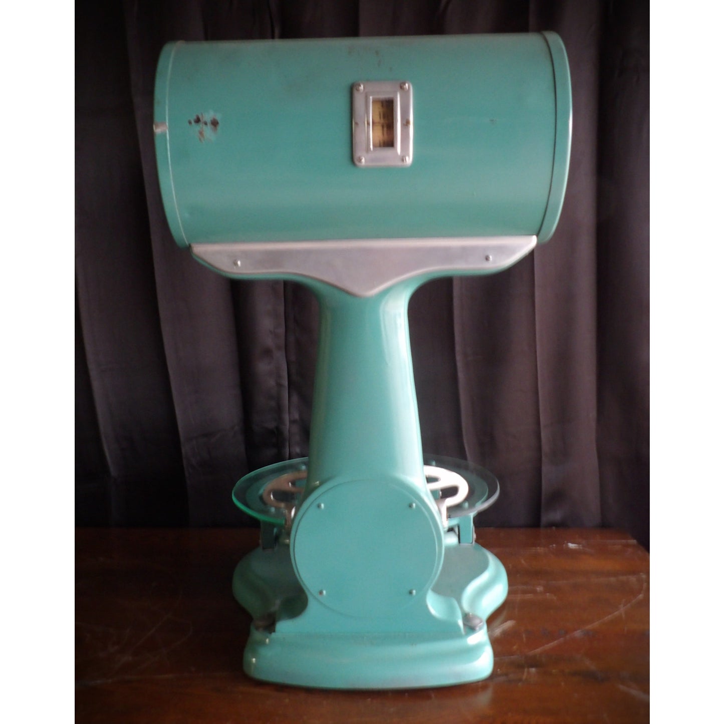 Country Store Dayton Countertop Barrel Scale Kitchen General Antique Vintage